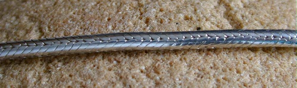 Schlangenkette Silber